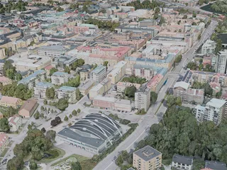 Linkoping City, Sweden (2021) 3D Model