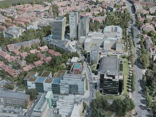 Munster City, Germany (2021) 3D Model