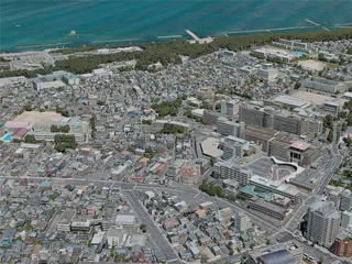 Niigata City, Japan (2021) 3D Model