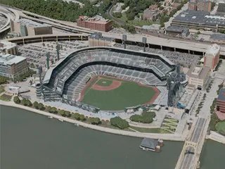 Pittsburgh City, USA (2021) 3D Model