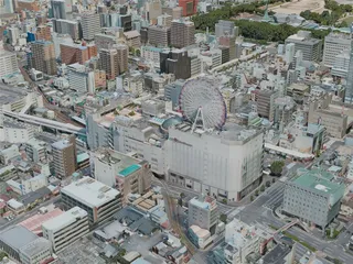 Matsuyama City, Japan (2021) 3D Model