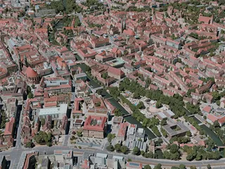 Nuremberg City, Germany (2021) 3D Model