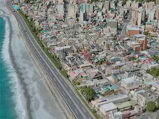 Odawara City, Japan (2021) 3D Model