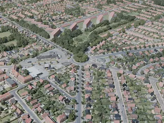 Odense City, Denmark (2021) 3D Model