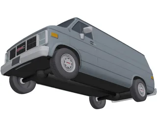 GMC Vandura (1987) 3D Model