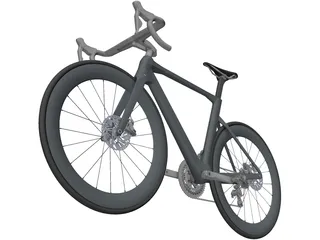 Road Bicycle 3D Model