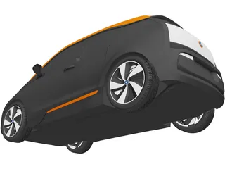 BMW i3 3D Model