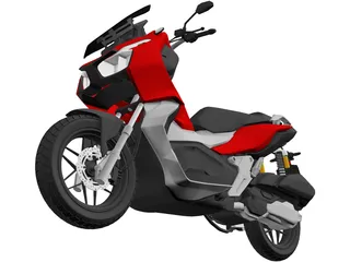 Honda ADV 150 3D Model