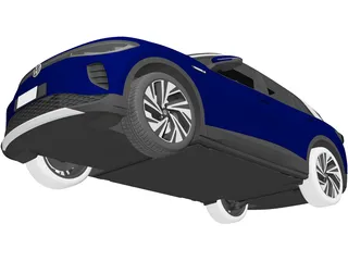 Volkswagen ID.4 (2021) 3D Model
