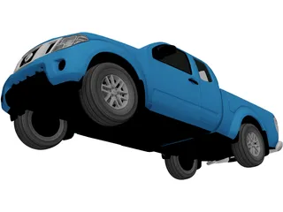 Nissan Frontier (2014) 3D Model