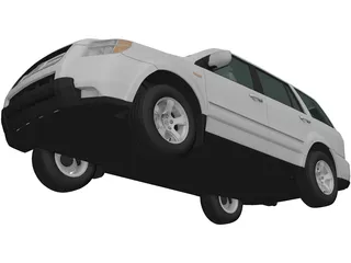 Honda Pilot EX (2006) 3D Model