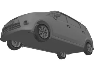 Perodua Alza (2014) 3D Model