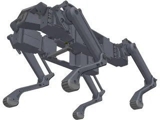 Quadruped 3D Model