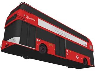 Arriva London bus LT2 (LT61 BHT) 3D Model