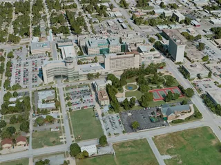 Tulsa City, USA (2021) 3D Model