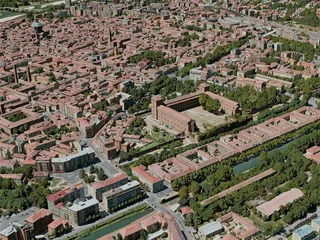 Pavia City, Italy (2021) 3D Model