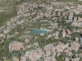 Perugia City, Italy (2021) 3D Model