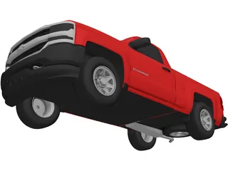 Chevrolet Silverado 3D Model