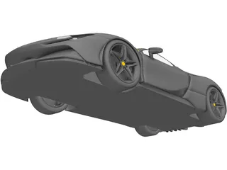 Ferrari SF90 Stradale (2021) 3D Model