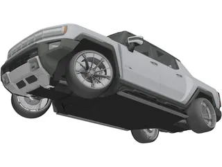 Hummer EV 3D Model