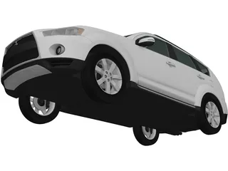 Mitsubishi Outlander GT (2010) 3D Model