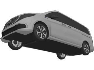 Mercedes-Benz Tourer EQV (2021) 3D Model