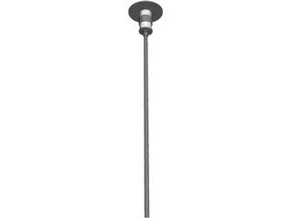 Poulsen Street Lamp 3D Model