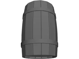 Barrel 3D Model