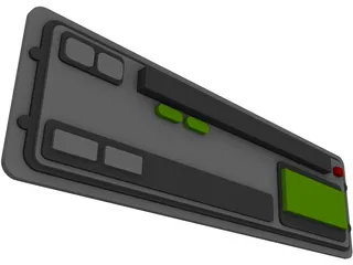 Tachograph for Truck 3D Model