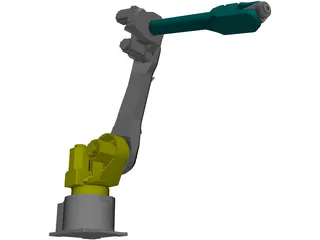 Fanuc Robotics M-16iB10L Robotic Arm 3D Model