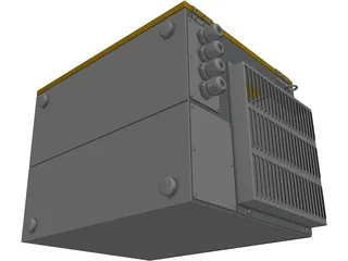 Fanuc Robotics RJ3 A-Size Control Cabinet 3D Model