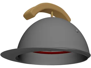 Roman Helmet 3D Model