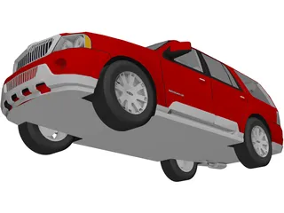 Lincoln Navigator (2004) 3D Model