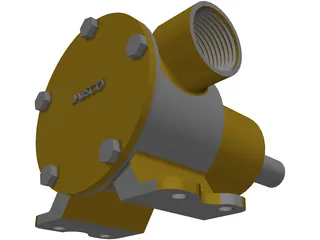 Self Primed Pump 3D Model