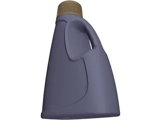 Detergent Bottle 3D Model