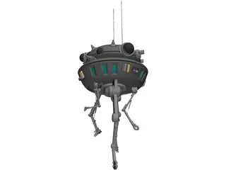 Star Wars Probe Droid 3D Model