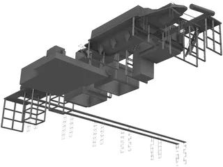 Sugar Factory 3D Model