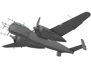 Heinkel He 219 A-0 3D Model