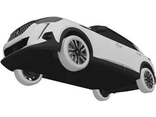 Peugeot 2008 GT-Line (2020) 3D Model