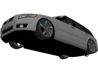 Volvo V50 3D Model