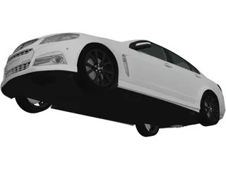 Holden Commodore SSV (2013) 3D Model