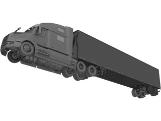 Volvo VNL 860 (2018) 3D Model