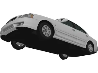 Kia Magentis (2002) 3D Model