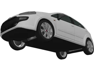 Fiat Punto (2010) 3D Model