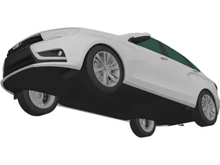 Lada Vesta Sedan (2015) 3D Model