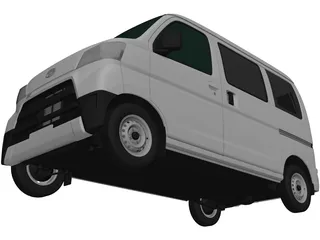 Daihatsu Hijet S320 Cargo (2017) 3D Model