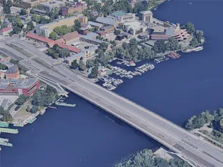 Potsdam City, Germany (2021) 3D Model