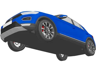 Volkswagen T-Roc 3D Model