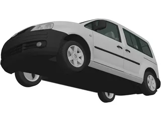 Volkswagen Caddy (2004) 3D Model