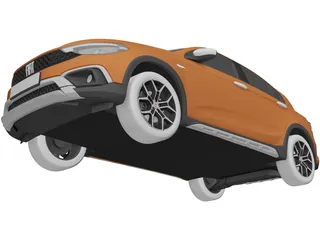 Fiat Tipo Cross (2021) 3D Model
